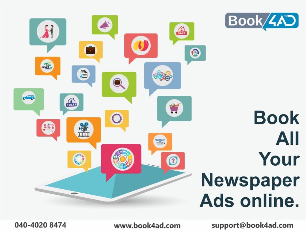 BOOK NEWSPAPER ADS ONLINE @LOW AD RATES TO GET HIGH RESPONSE